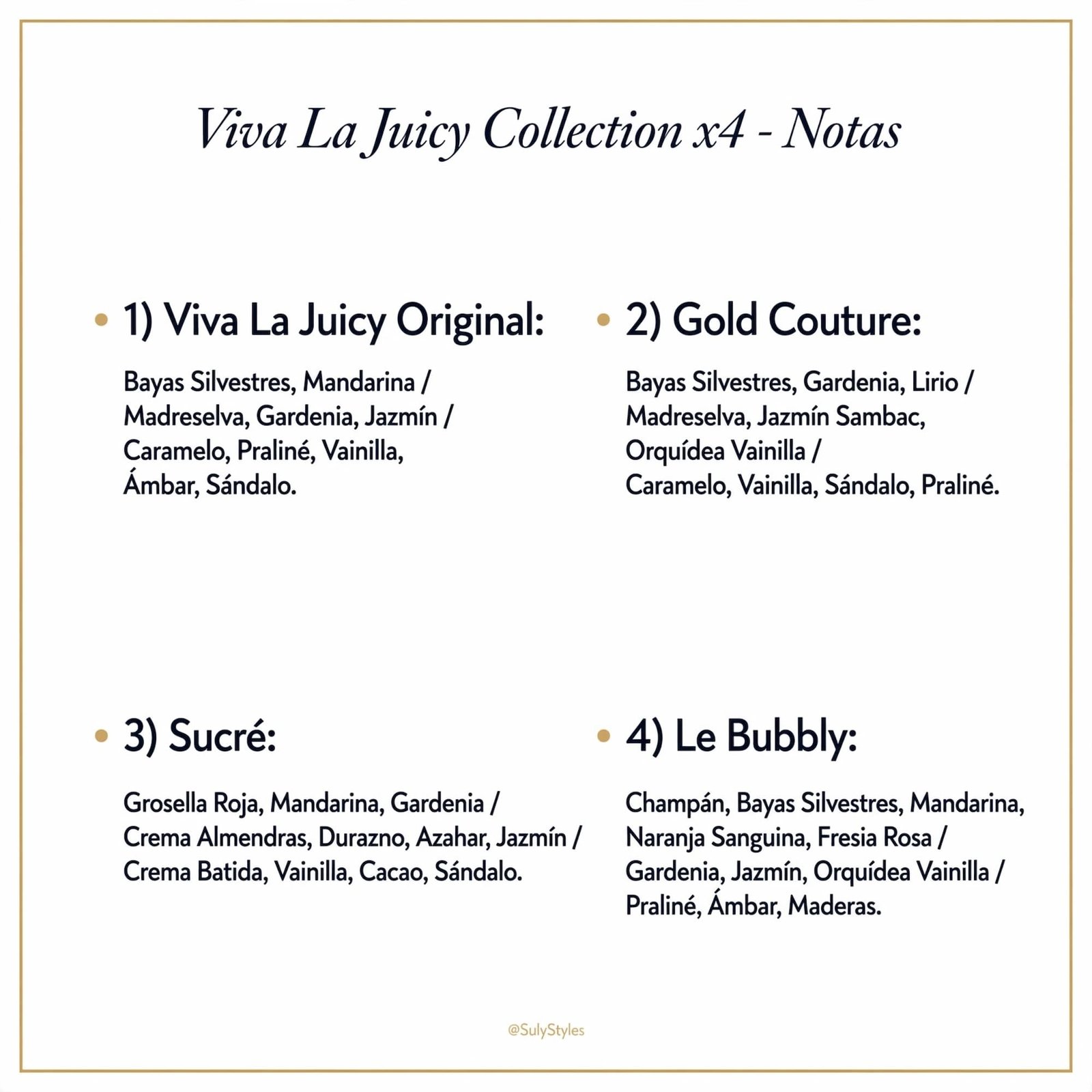 Set x4 Viva la Juicy - Image 3