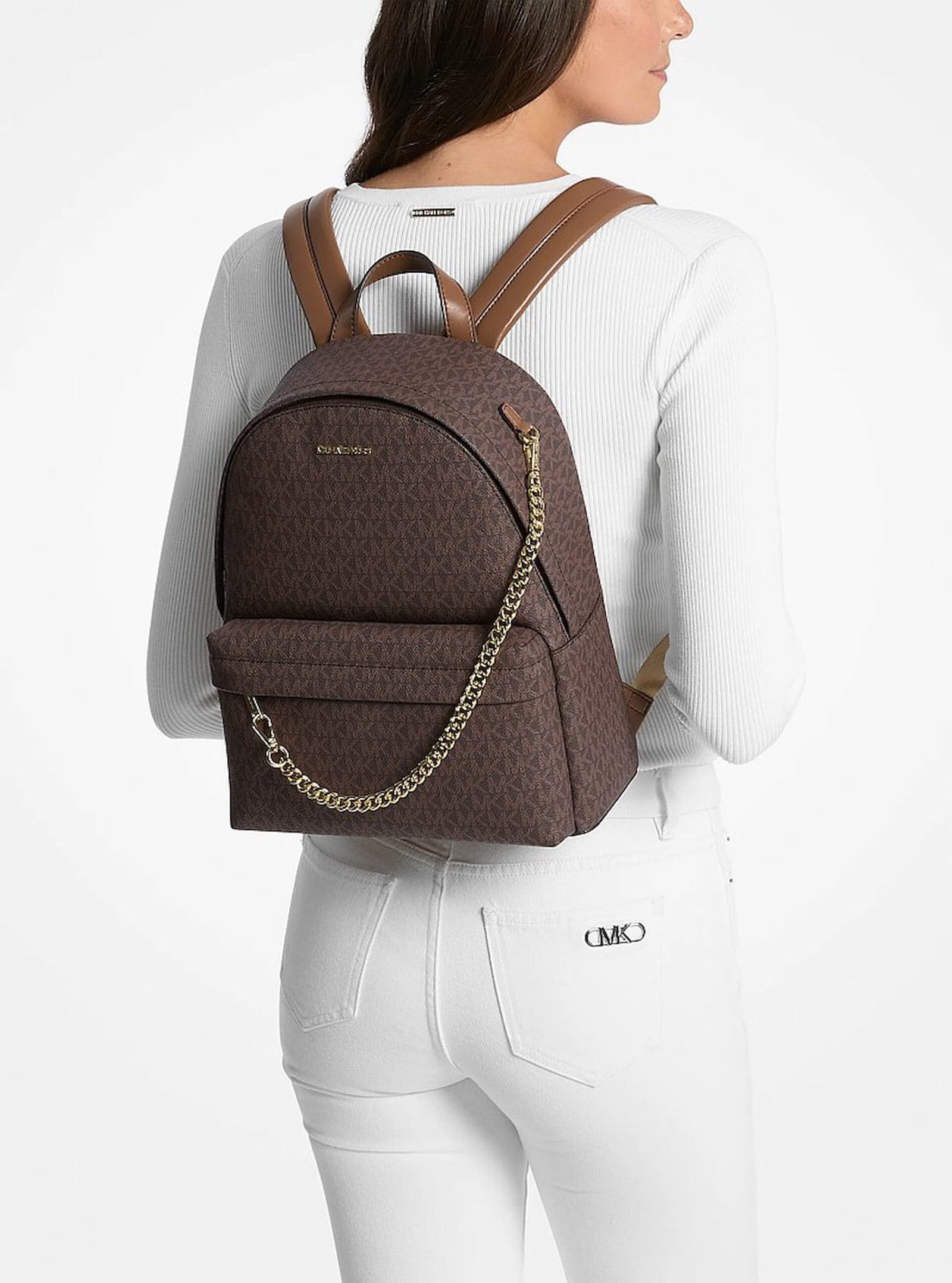 Mochila Monogram Café-Michael Kors - Image 4
