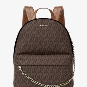 Mochila Monogram Café-Michael Kors